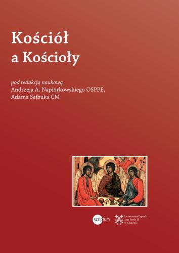 Kościół a Kościoły • okładka