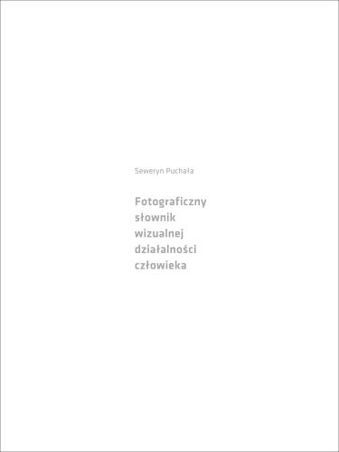 Fotograficzny słownik - okładka