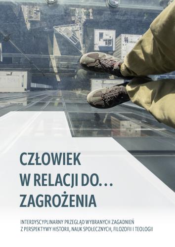 Człowiek w relacji do zagrożenia • okładka